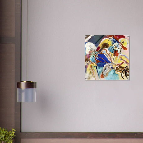 Improvisation No. 30 (1913) by Wassily Kandinsky Abstract Wall art print - Acrylic Print - 60x60 cm / 24x24″ - 