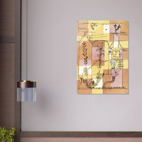 In the Spirit of Hoffmann by Paul Klee - Acrylic Print - 70x100 cm / 28x40″ - 