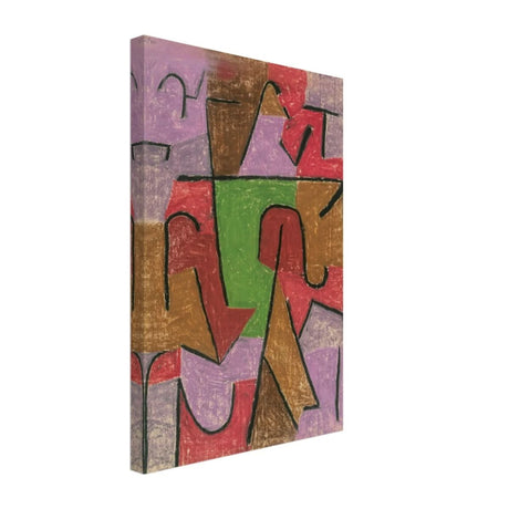 Indianisch, 1937 by Paul Klee | Vintage wall art print - Canvas - 30x45 cm / 12x18″ - 