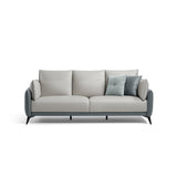 Italian 3 - seater Minimalist Style Sofa - Blue - 