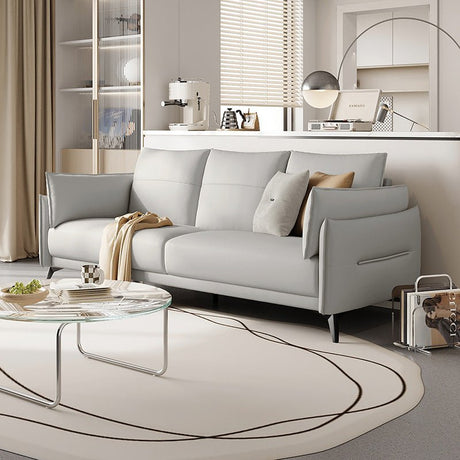 Italian 3 - seater Minimalist Style Sofa - Grey - 