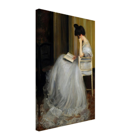Jacques - Émile Blanche - The Readers Vintage Wall Art - Canvas - 40x60 cm / 16x24″ - Thick