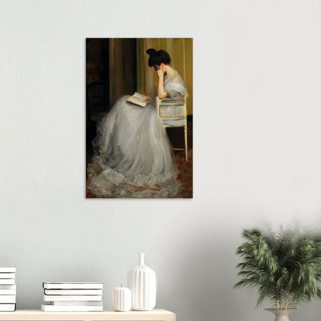 Jacques - Émile Blanche - The Readers Vintage Wall Art - Wood Prints - 50x75 cm / 20x30″ - 20 mm