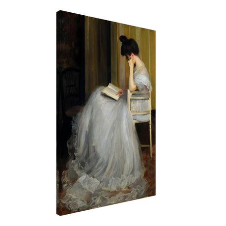 Jacques - Émile Blanche - The Readers Vintage Wall Art - Canvas - 50x75 cm / 20x30″ - Slim