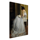 Jacques - Émile Blanche - The Readers Vintage Wall Art - Canvas - 70x100 cm / 28x40″ - Thick