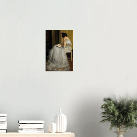 Jacques - Émile Blanche - The Readers Vintage Wall Art - Wood Prints - 30x45 cm / 12x18″ - 10 mm