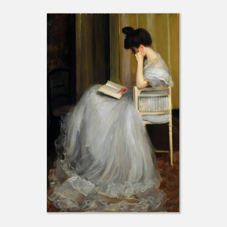 Jacques - Émile Blanche - The Readers Vintage Wall Art - Aluminum Print - 50x75 cm / 20x30″ - 