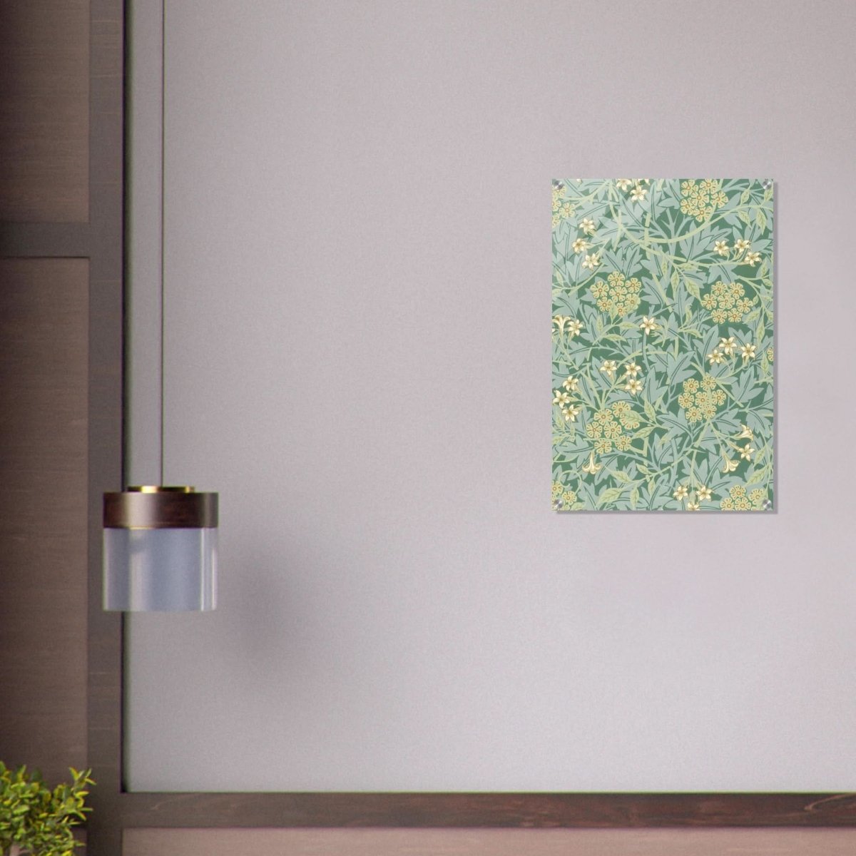 Jasmin by William Morris - Acrylic Print - 50x75 cm / 20x30″ - 