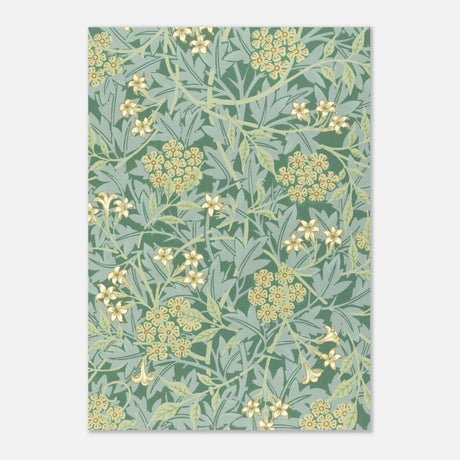 Jasmin by William Morris - Aluminum Print - 70x100 cm / 28x40″ - 