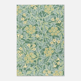 Jasmin by William Morris - Aluminum Print - 40x60 cm / 16x24″ - 