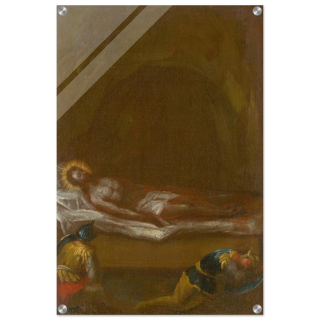Jesus is Laid in the Tomb – Baroque Sacred Art Print - Acrylic Print - 50x75 cm / 20x30″ - 