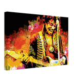 Jimi Hendrix | A Tribute to the Legend of Rock - 30x45 cm / 12x18″ - Canvas - 