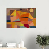 Joyful Mountain by Paul Klee - Wood Prints - 60x90 cm / 24x36″ - 10 mm