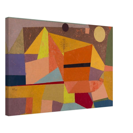 Joyful Mountain by Paul Klee - Canvas - 50x75 cm / 20x30″ - Thick