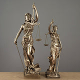 Justice Goddess Statue – Modern Luxury Décor - Small - 