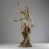 Justice Goddess Statue – Modern Luxury Décor - Small - 