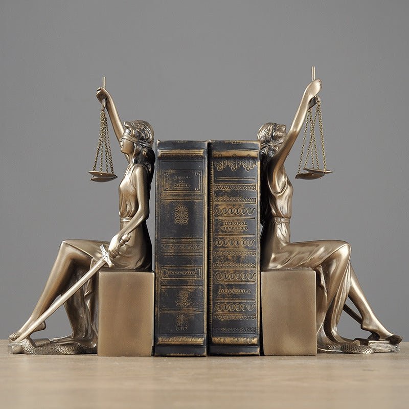 Justice Goddess Statue – Modern Luxury Décor - Small - 
