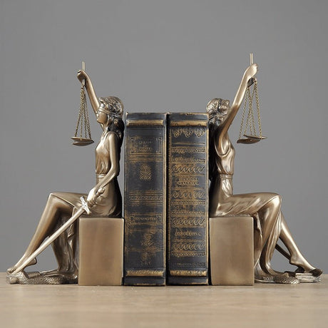 Justice Goddess Statue – Modern Luxury Décor - Small - 