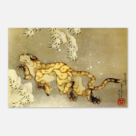 Katsushika Hokusai Japanese art | Vintage wall art print - Aluminum Print - 30x45 cm / 12x18″ - 