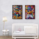 Kids Bedroom Set | Scrooge McDuck - Canvas - 30X45 CM / 12X18″ - 