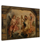 King David Playing the Harp – Peter Paul Rubens Wall Art Print - Canvas - 60x90 cm / 24x36″ - 