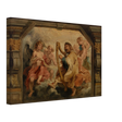 King David Playing the Harp – Peter Paul Rubens Wall Art Print - Canvas - 30x45 cm / 12x18″ - 