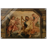 King David Playing the Harp – Peter Paul Rubens Wall Art Print - Acrylic Print - 50x75 cm / 20x30″ - 
