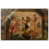 King David Playing the Harp – Peter Paul Rubens Wall Art Print - Acrylic Print - 60x90 cm / 24x36″ - 