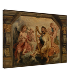 King David Playing the Harp – Peter Paul Rubens Wall Art Print - Canvas - 50x75 cm / 20x30″ - 