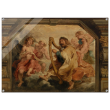 King David Playing the Harp – Peter Paul Rubens Wall Art Print - Acrylic Print - 70x100 cm / 28x40″ - 