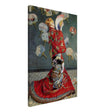 La Japonaise , The Japanese (1876) by Claude Monet | Vintage wall art print - Canvas - 50x75 cm / 20x30″ - 