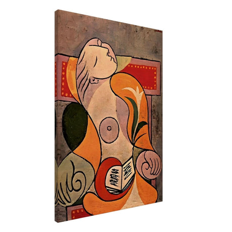 La Lecture by Pablo Picasso 1932 - Canvas - 70x100 cm / 28x40″ - Thick