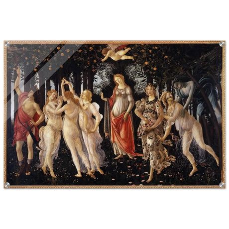 La Primavera by Sandro Botticelli | Primavera | Vintage Art wall art print - Acrylic Print - 60x90 cm / 24x36″ - 
