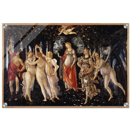 La Primavera by Sandro Botticelli | Primavera | Vintage Art wall art print - Acrylic Print - 40x60 cm / 16x24″ - 
