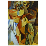 L'amitié by Pablo Picasso 1908 (Friendship, Two Nudes) - Aluminum Print - 50x75 cm / 20x30″ - 