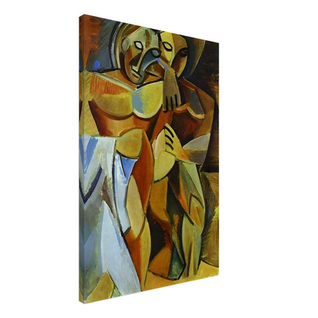 L'amitié by Pablo Picasso 1908 (Friendship, Two Nudes) - Canvas - 60x90 cm / 24x36″ - Thick