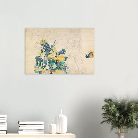 Landscape Painting by Henri - Edmond Cross - Wood Prints - 50x75 cm / 20x30″ - 10 mm