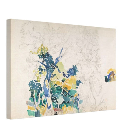 Landscape Painting by Henri - Edmond Cross - Canvas - 40x60 cm / 16x24″ - Thick