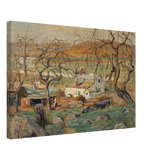 Landscape with Gnarled Trees by Ernest Lawson | Nature Wall art Print - Canvas - 40x60 cm / 16x24″ - 
