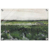 Landscape with Wheelbarrow (1883) by Vincent Van Gogh | Vintage wall art print - Acrylic Print - 30x45 cm / 12x18″ - 