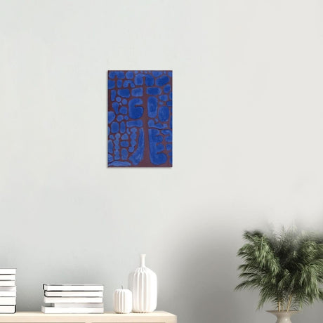 Late Evening Looking Out of the Woods by Paul Klee - Wood Prints - 30x45 cm / 12x18″ - 10 mm
