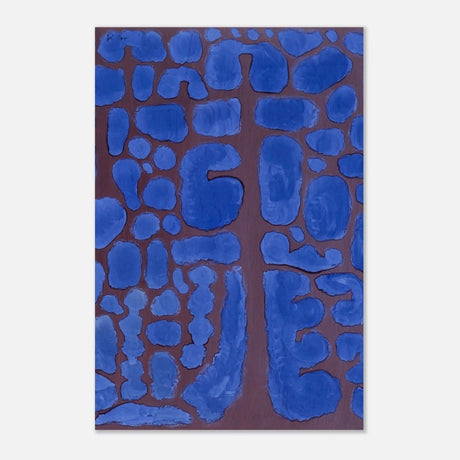 Late Evening Looking Out of the Woods by Paul Klee - Aluminum Print - 30x45 cm / 12x18″ - 