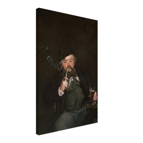 Le Bon Bock (1873) by Édouard Manet | The Good Pint | Vintage wall art print - Canvas - 40x60 cm / 16x24″ - 