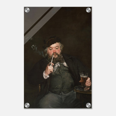Le Bon Bock (1873) by Édouard Manet | The Good Pint | Vintage wall art print - Acrylic Print - 30x45 cm / 12x18″ - 