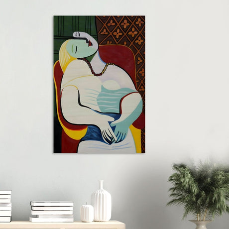 Le Rêve | The Dream by Pablo Picasso1932 - Wood Prints - 60x90 cm / 24x36″ - 10 mm