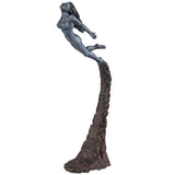 Leap of Faith Resin Sculpture – Modern Abstract Home Décor Ornament - Leap of Faith - 