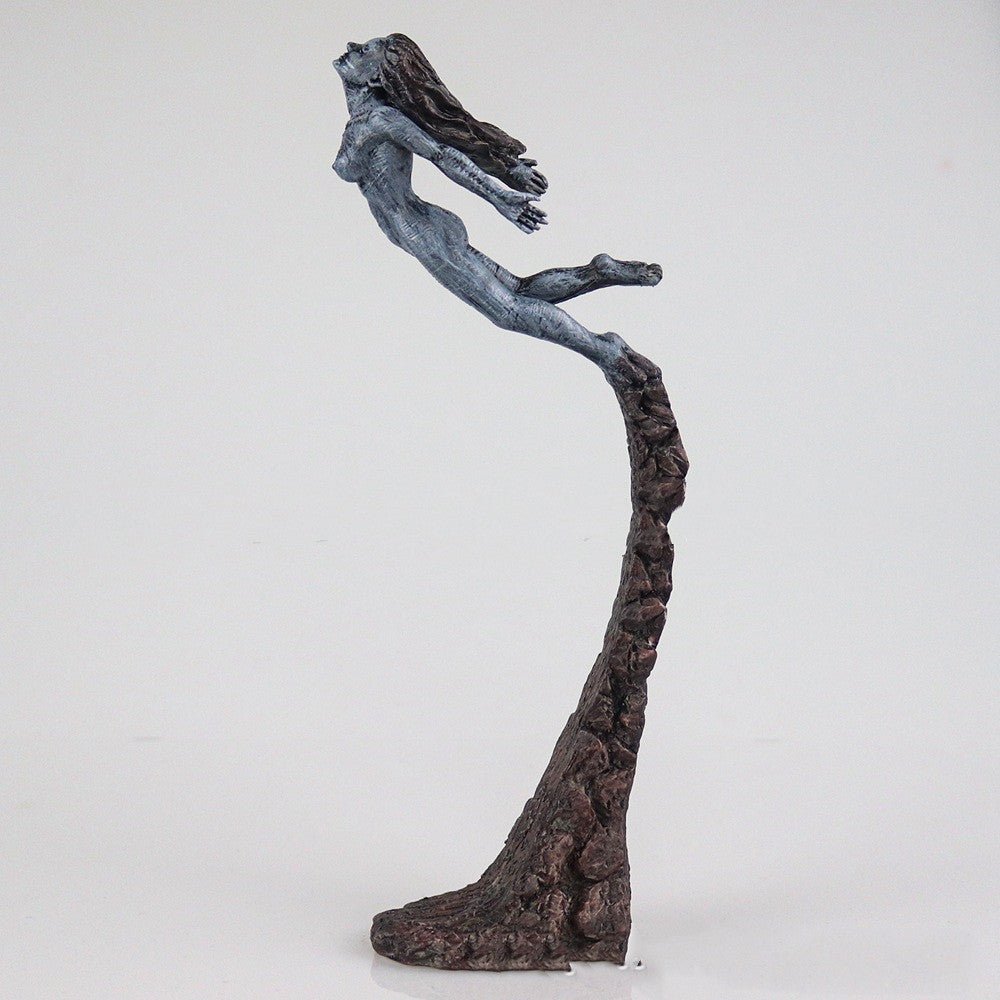 Leap of Faith Resin Sculpture – Modern Abstract Home Décor Ornament - Leap of Faith - 