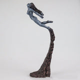 Leap of Faith Resin Sculpture – Modern Abstract Home Décor Ornament - Leap of Faith - 