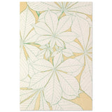Leaves from Nature No.1 (1856) by Owen Jones | Vintage wall art print - Aluminum Print - 30x45 cm / 12x18″ - 