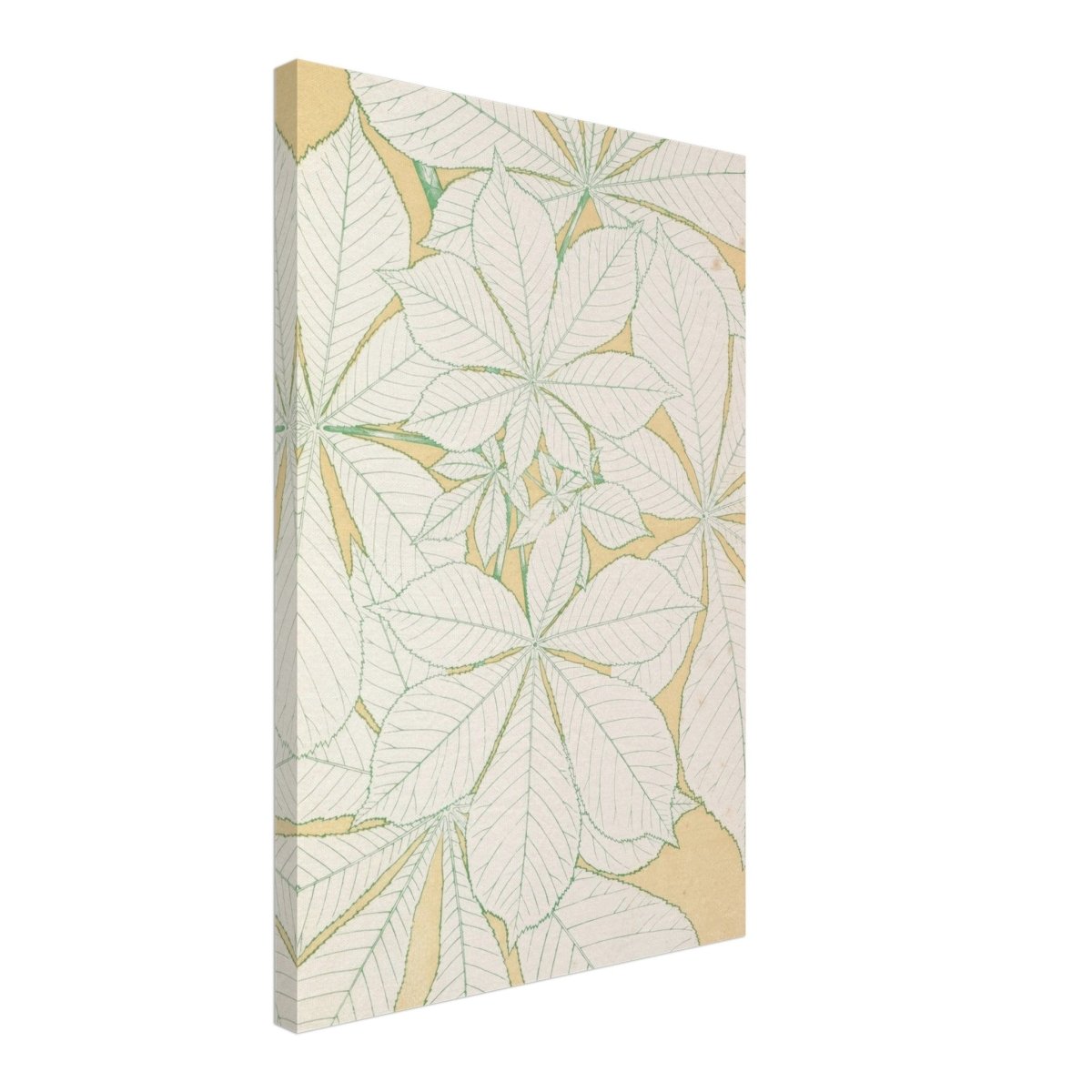 Leaves from Nature No.1 (1856) by Owen Jones | Vintage wall art print - Canvas - 40x60 cm / 16x24″ - 